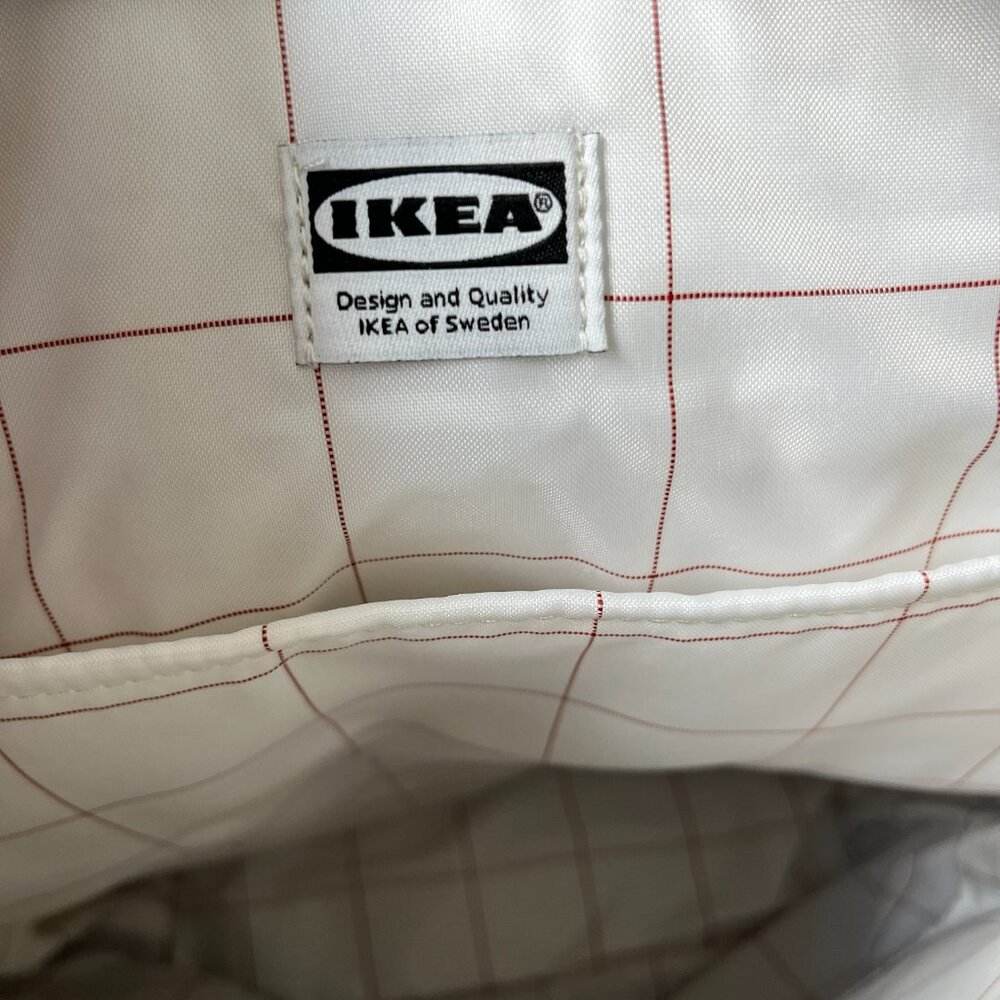 IKEA DROMSACK Convertible Tote Bag Backpack Gray - Picture 13 of 13